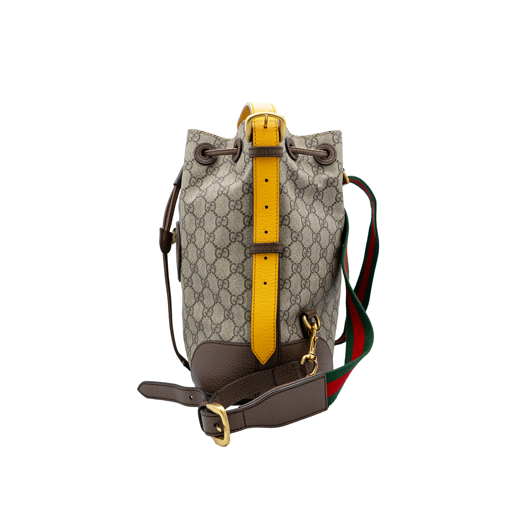 Gucci Neo Vintage GG Supreme Drawstring Bucket Bag 
