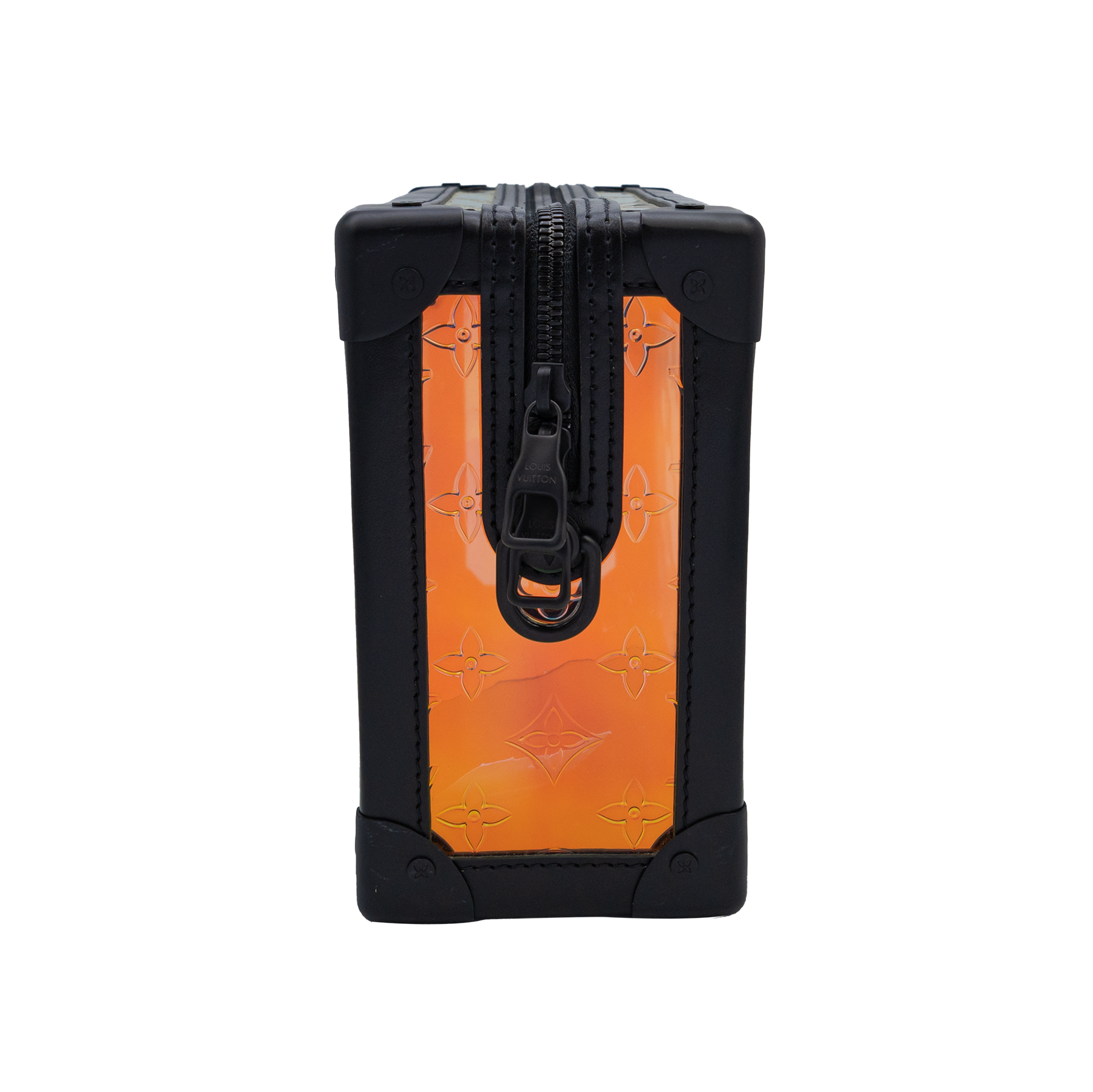 Louis Vuitton Black Monogram Dark Prism PVC Soft Trunk Bag