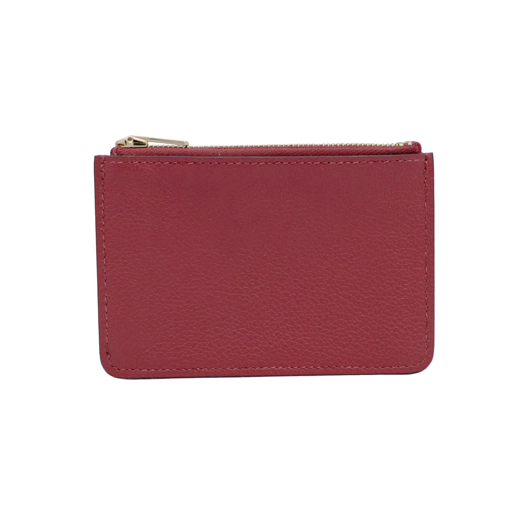 Hermes Rouge H Constance Evercolor Slim Wallet