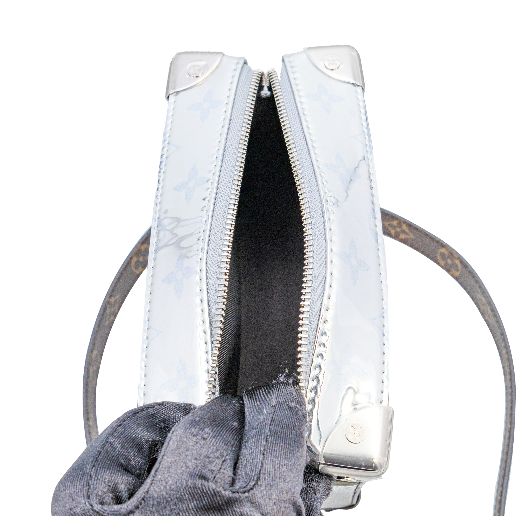 Louis Vuitton Monogram Metallic Mini Soft Trunk Bag