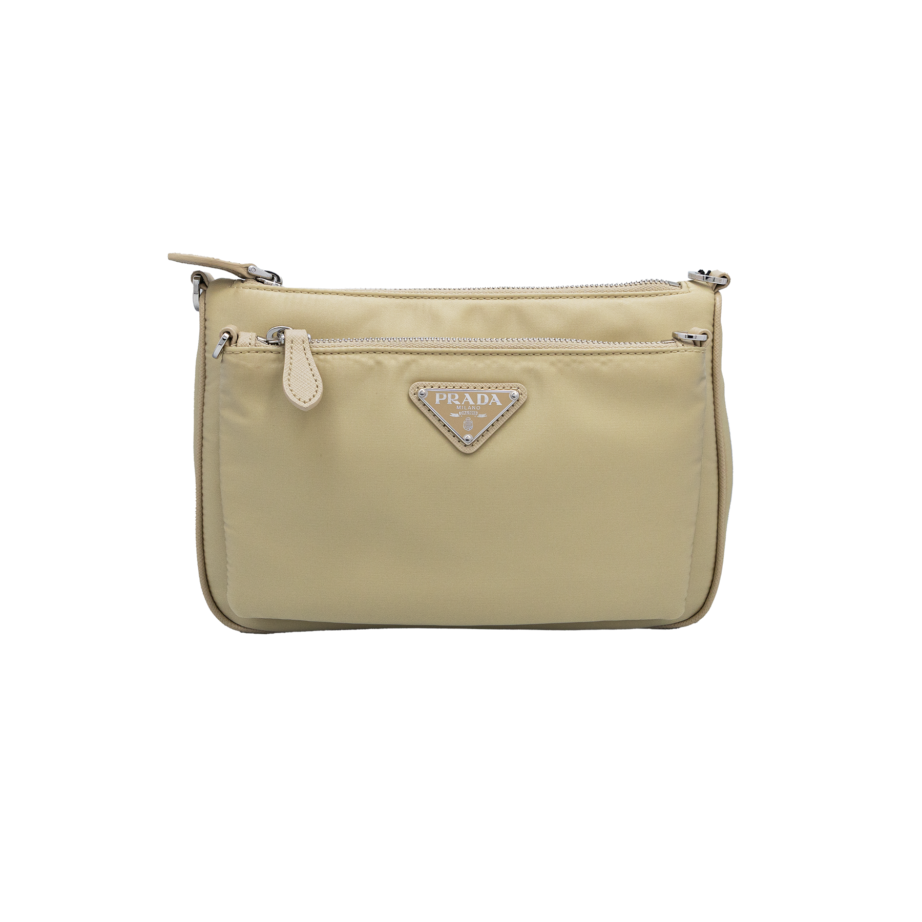 Prada Beige Re-Nylon Shoulder Bag