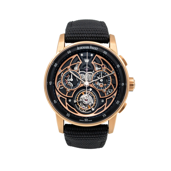 Audemars Piguet 26399NR.OO.D002KB.01 Skeleton Flying Tourbillon 