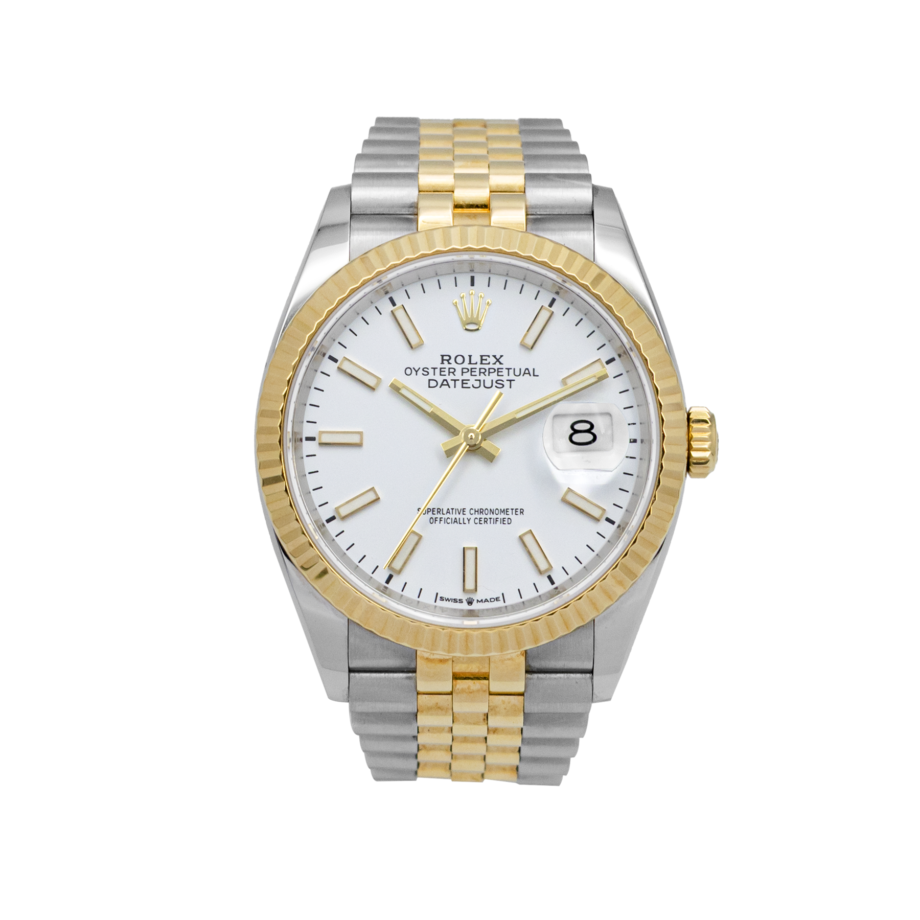 Rolex 126233 Datejust 36 White Dial - 2019 Full Set