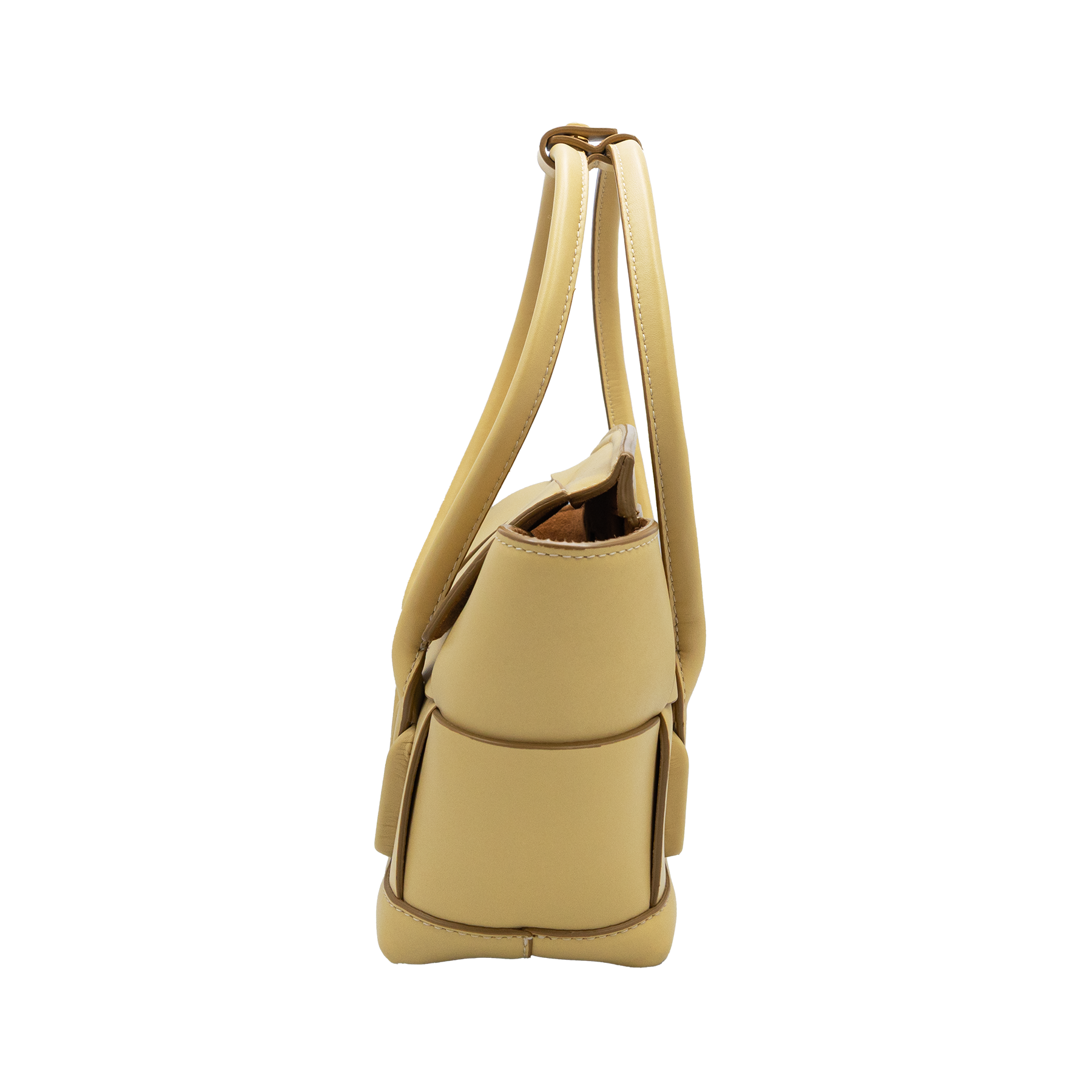 Bottega Veneta Beige Mini Arco French Bag