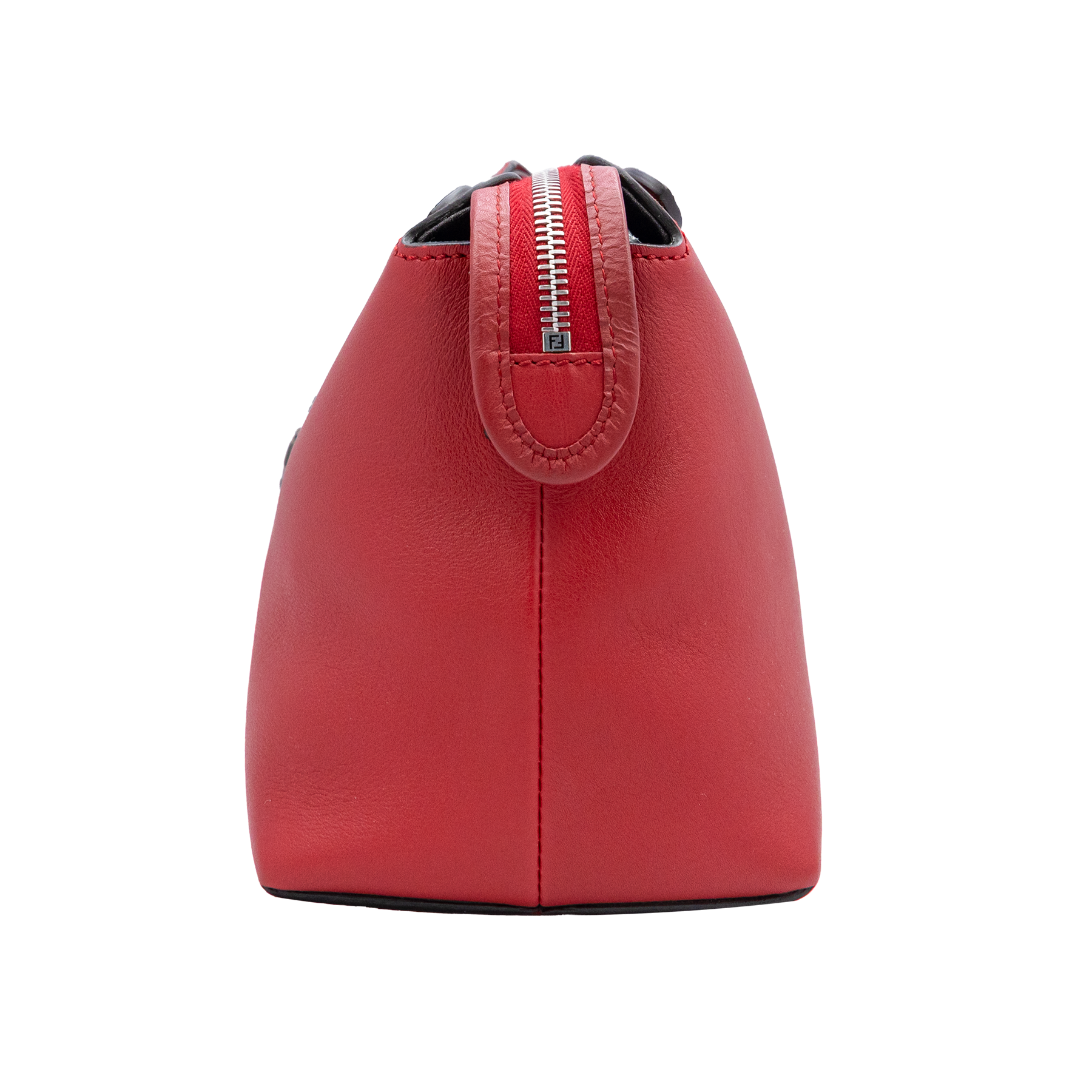Fendi Medium By the Way Leather shoulder Bag in red