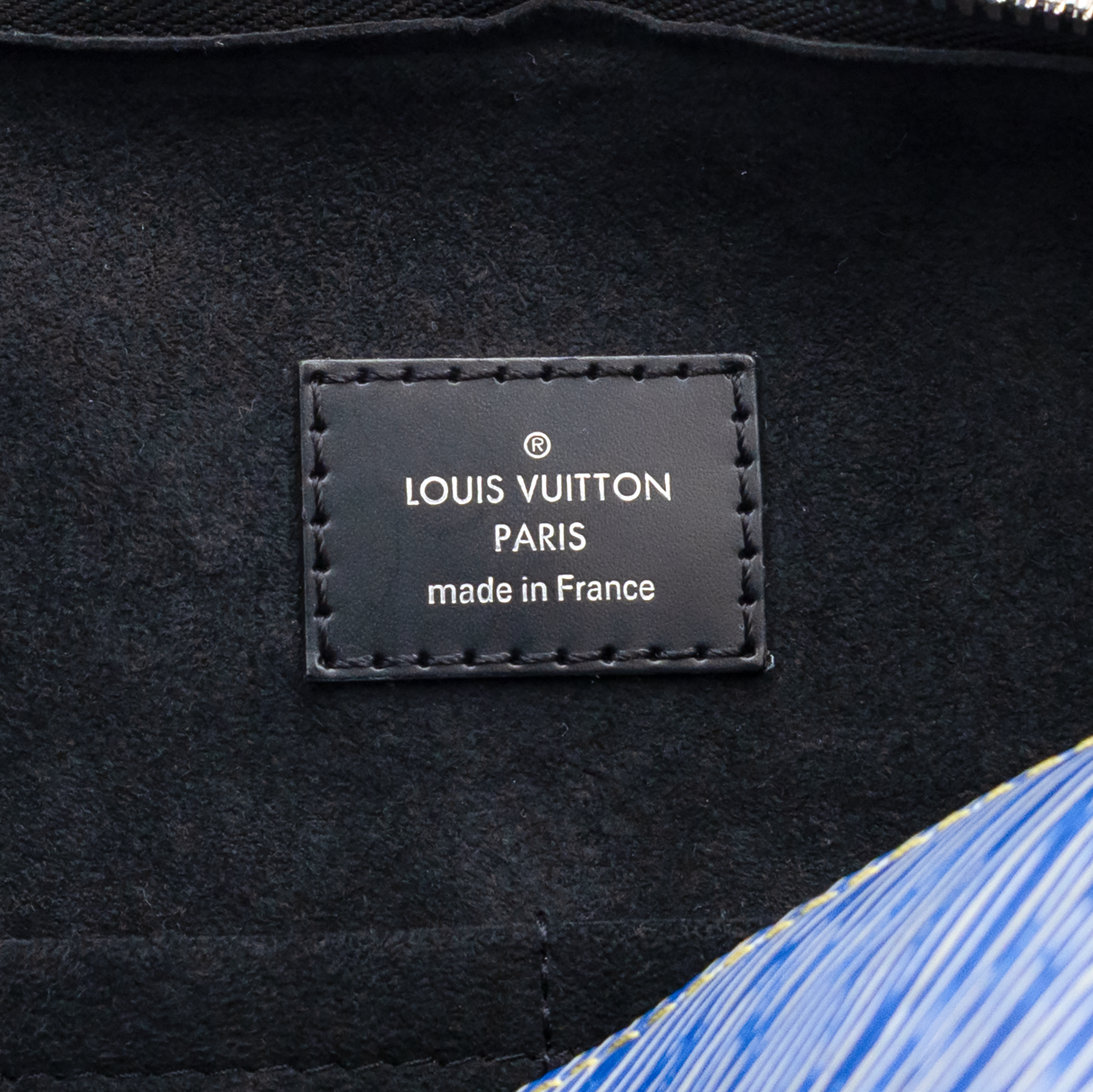 Louis Vuitton Speedy Bandouliere 25 2way Handbag M51280 Epi Denim Blue