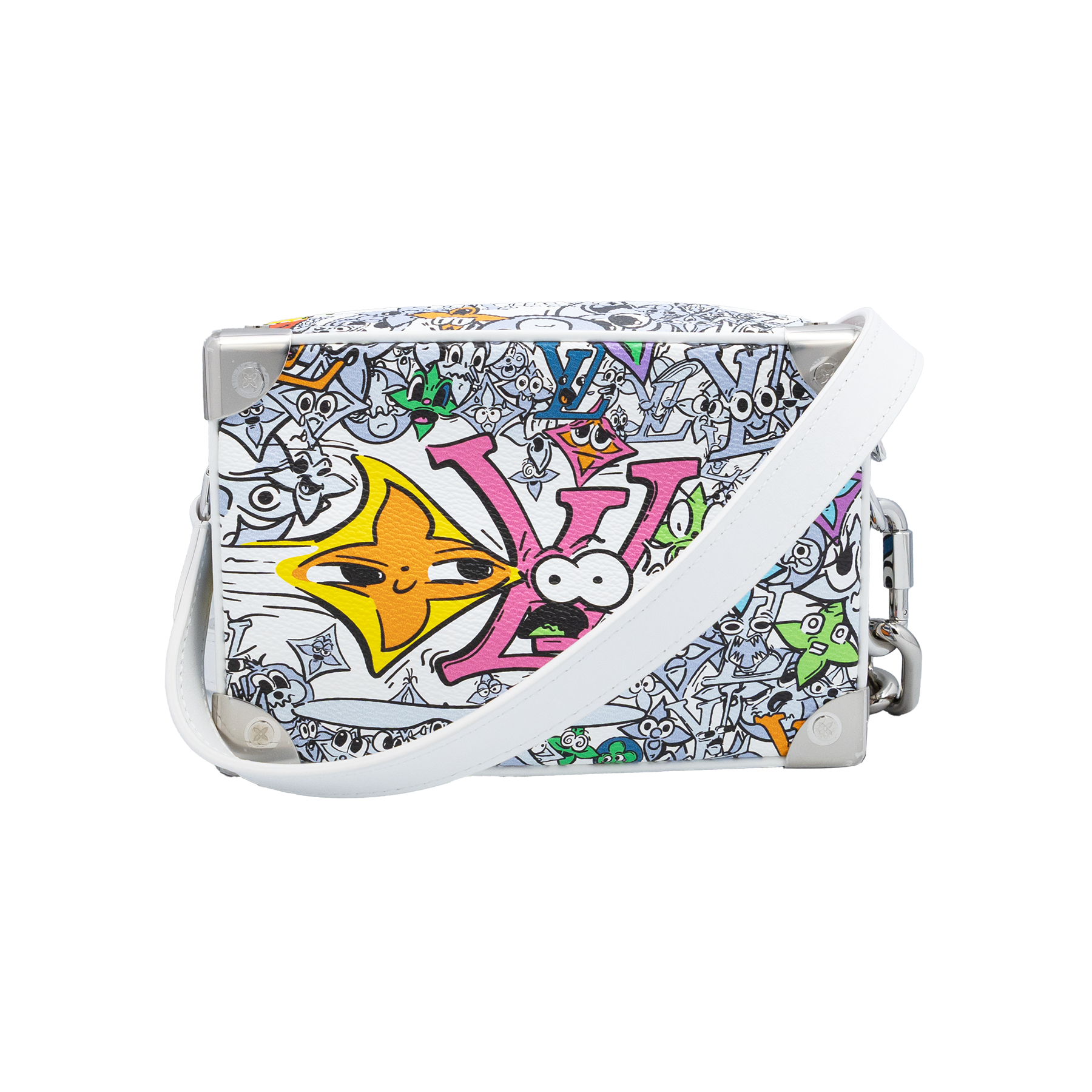 Louis Vuitton Monogram Comics Mini Soft Trunk Bag Multicolor My Store