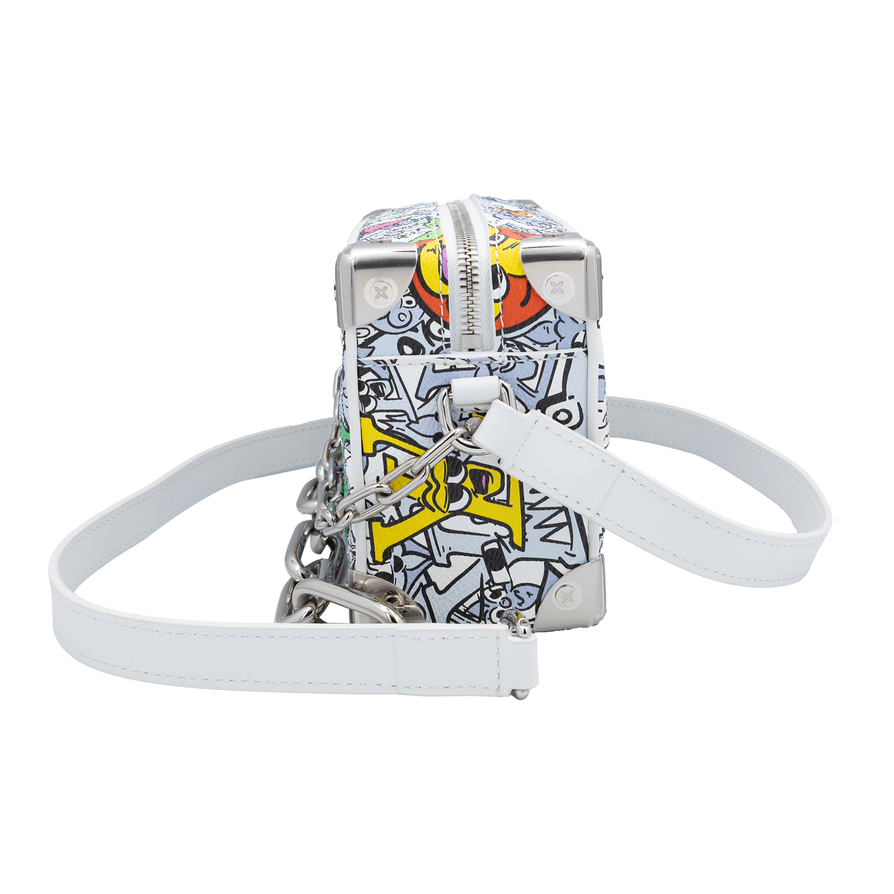 Louis Vuitton Monogram Comics Mini Soft Trunk Bag Multicolor My Store