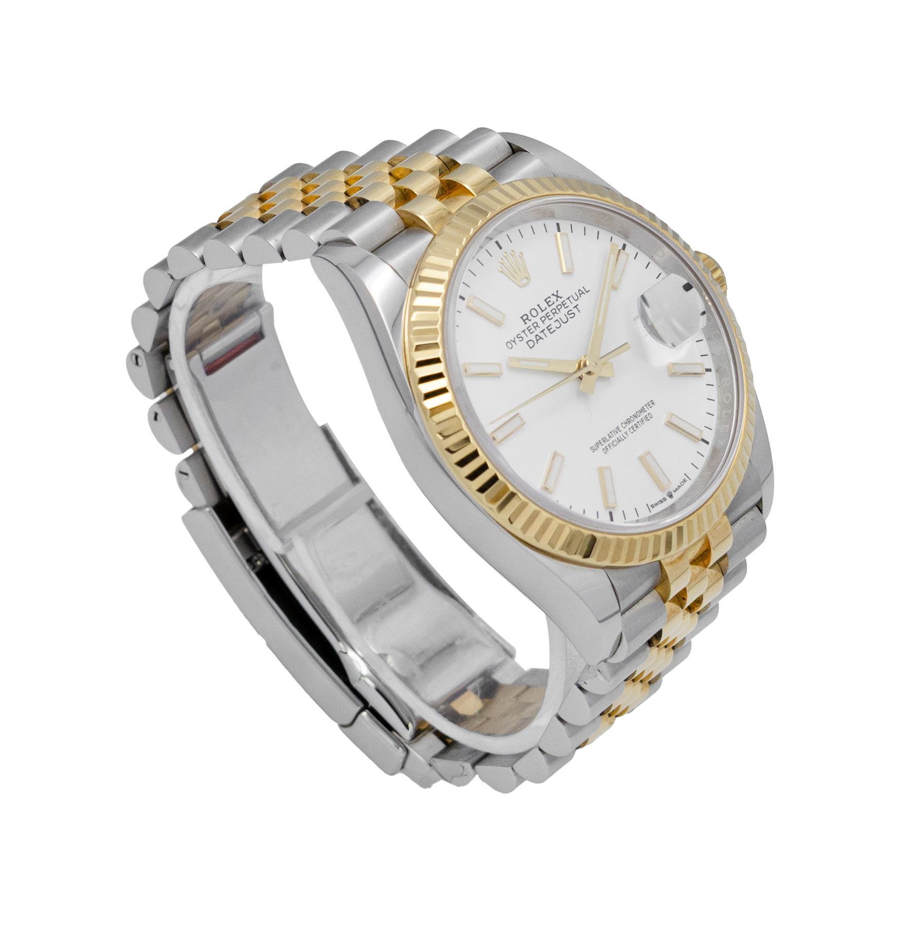 Rolex 126233 Datejust 36 White Dial - 2019 Full Set