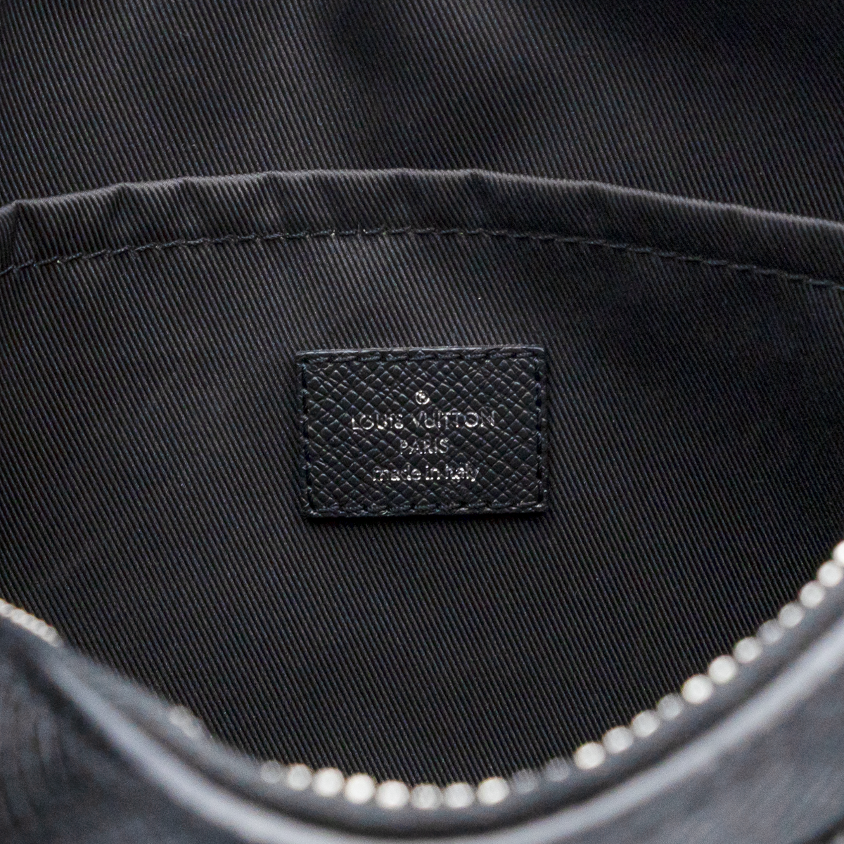 Louis Vuitton Black Monogram Eclipse Canvas and Taiga Leather Outdoor Messenger Bag My Store