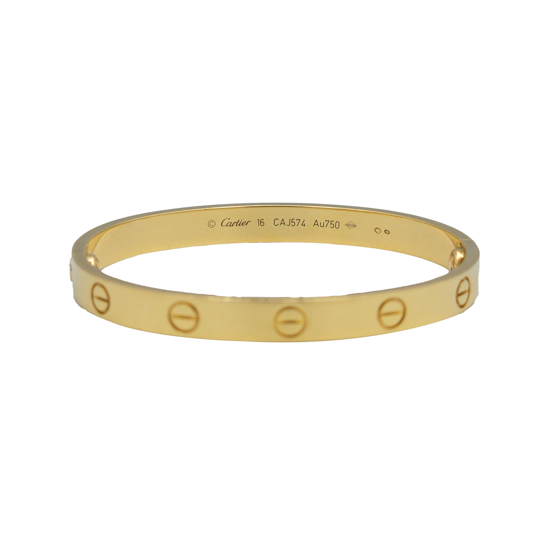 Cartier Love Bracelet Size 16 