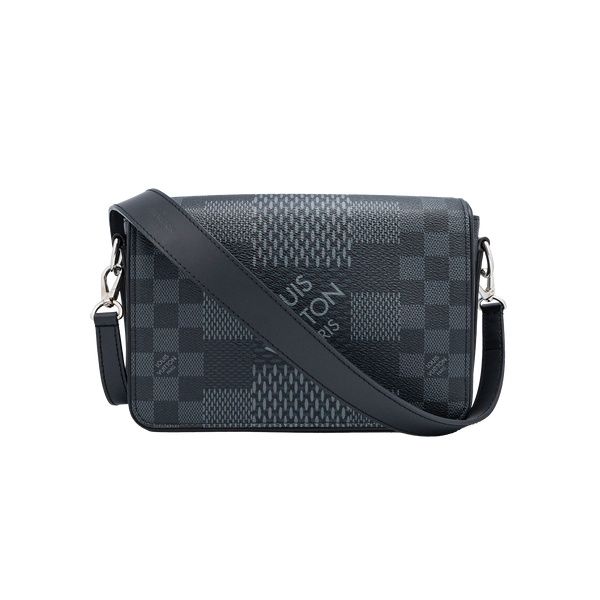 Louis Vuitton Studio Messenger Bag in Damier Graphite 3D Canvas My Store