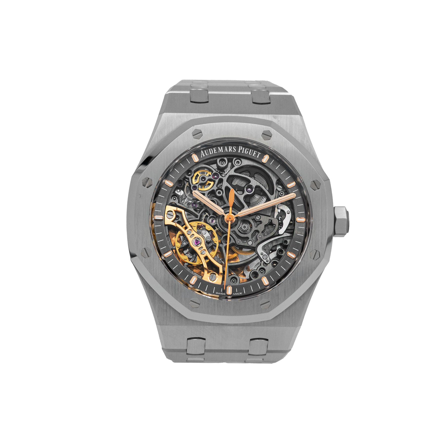 Audemars Piguet Royal Oak Skeleton 15407ST - 2020 Full Set