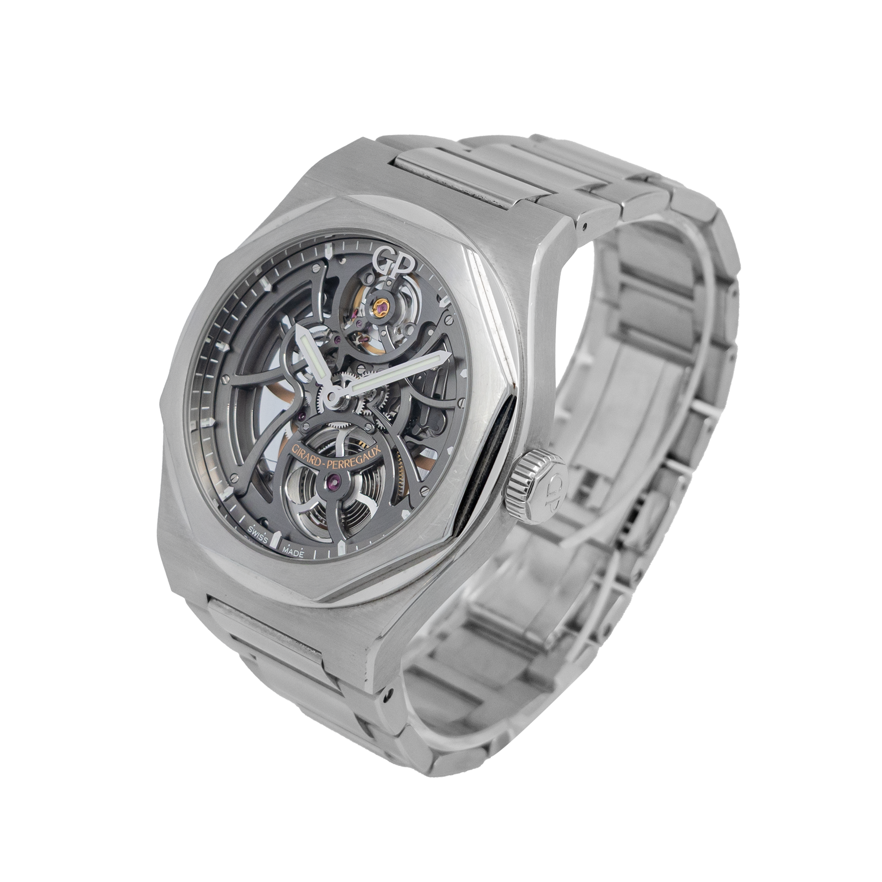 Girard-Perregaux 81015-11-193211A Laureato Skeleton Dial - Watch Only My Store