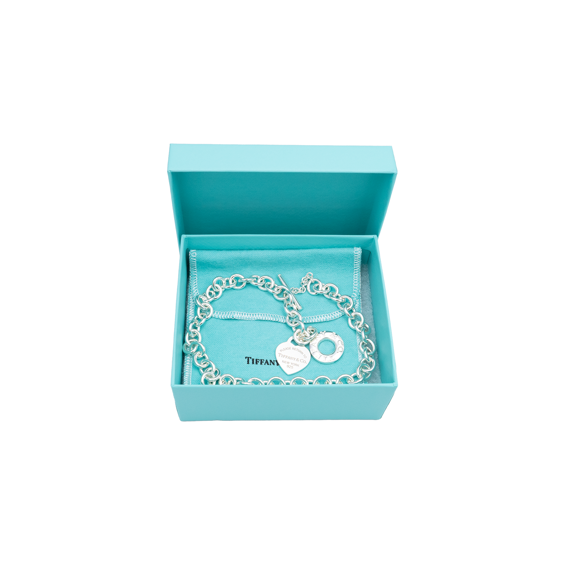 Tiffany & Co Heart Tag Toggle Necklace 1 