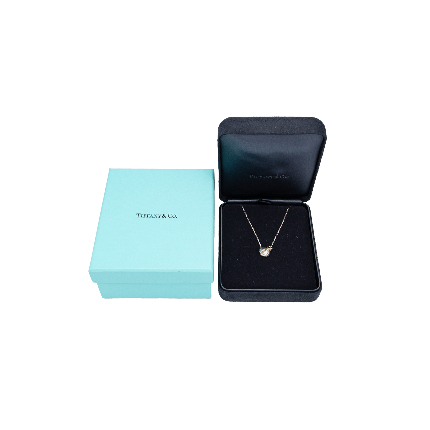 Tiffany & Co. Ladybug Pedant Chain Necklace 