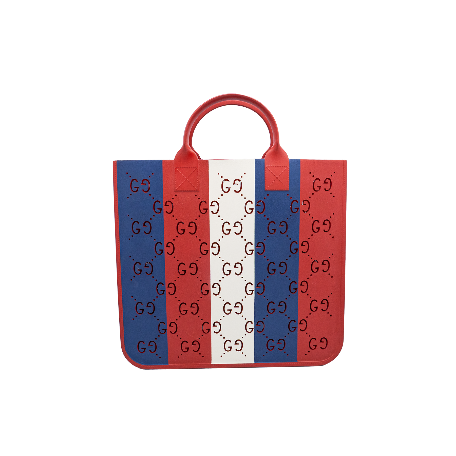 Gucci GG Striped Tote Bag 