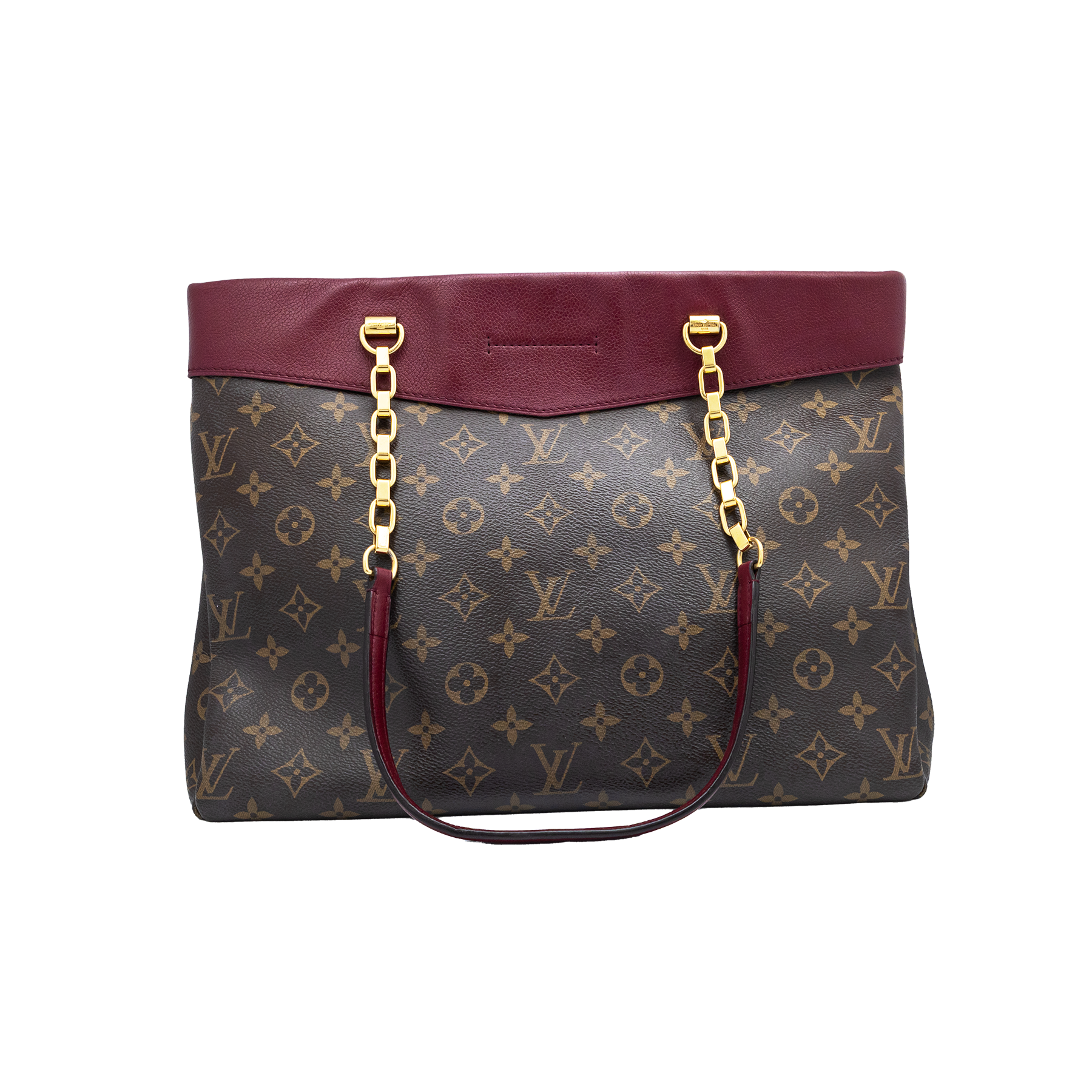 Louis Vuitton Pallas Shopper Monogram Tote Bag 