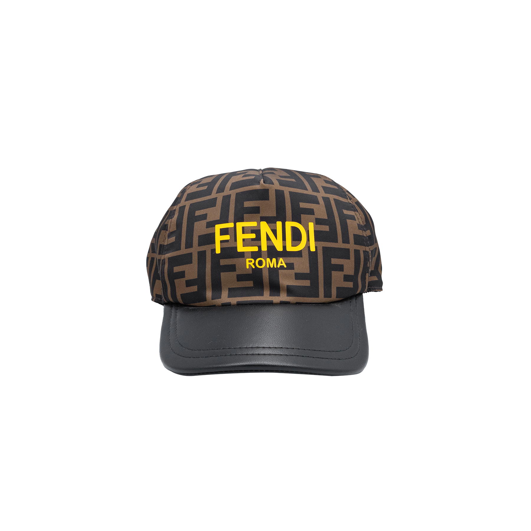 Fendi Logo Baseball Cap in Polyamide 