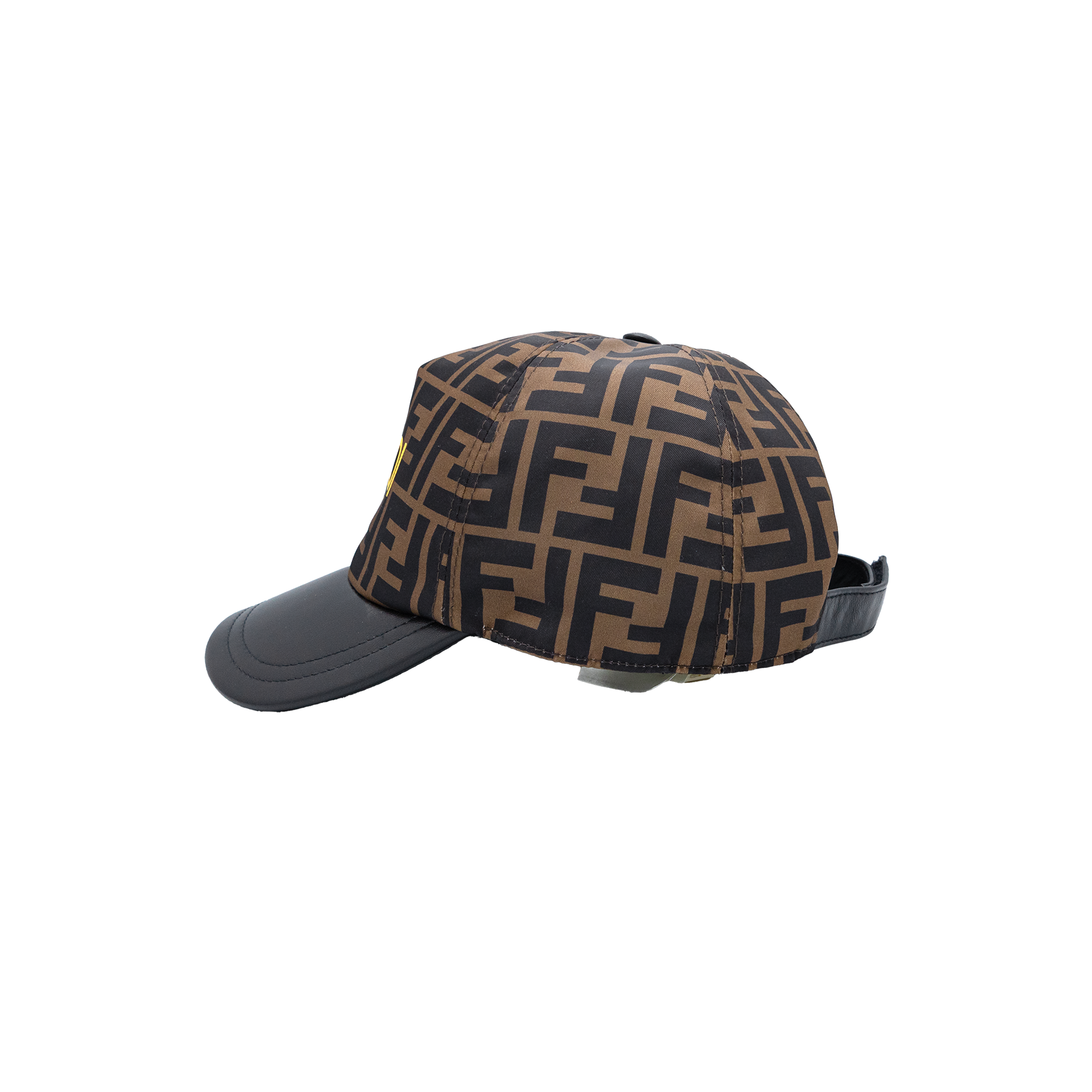 Fendi Logo Baseball Cap in Polyamide 