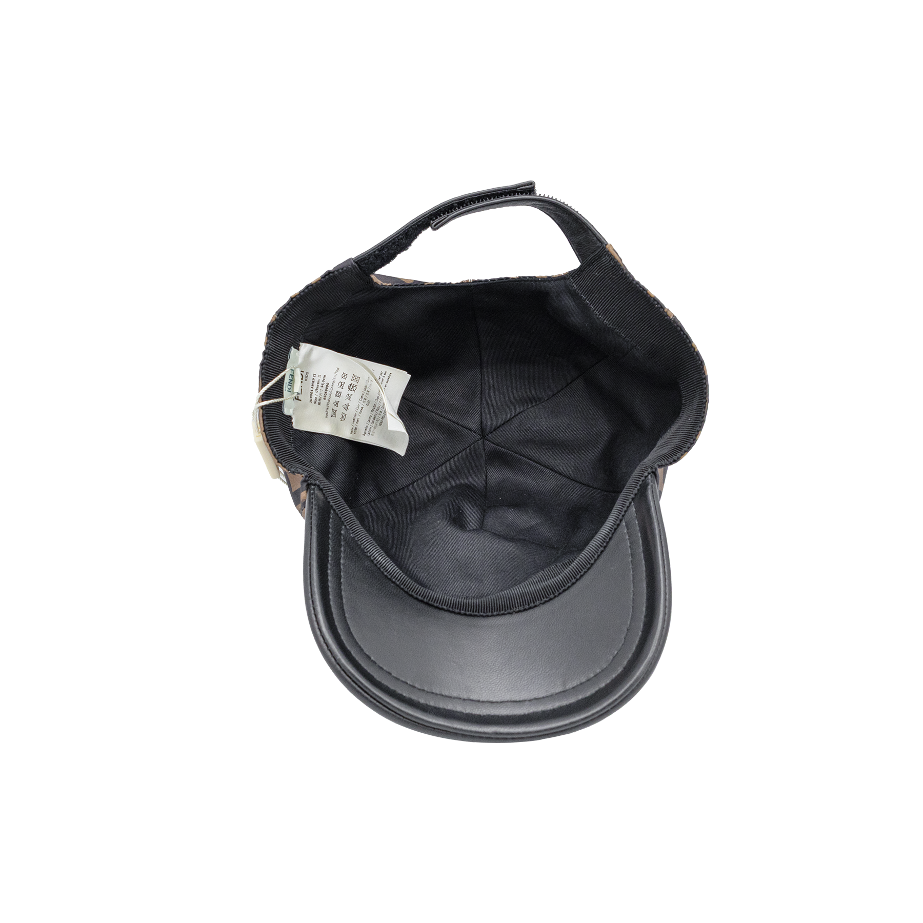 Fendi Logo Baseball Cap in Polyamide 