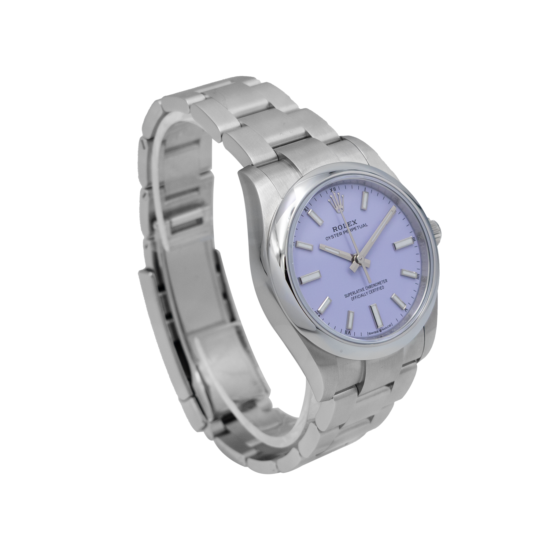 Rolex 124200 OP 34mm - Purple Dial 