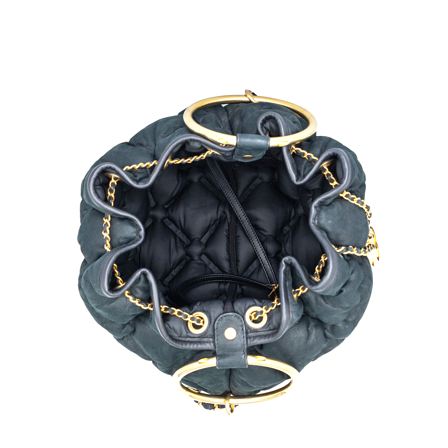 Chanel Chesterfield Drawstring Bag 