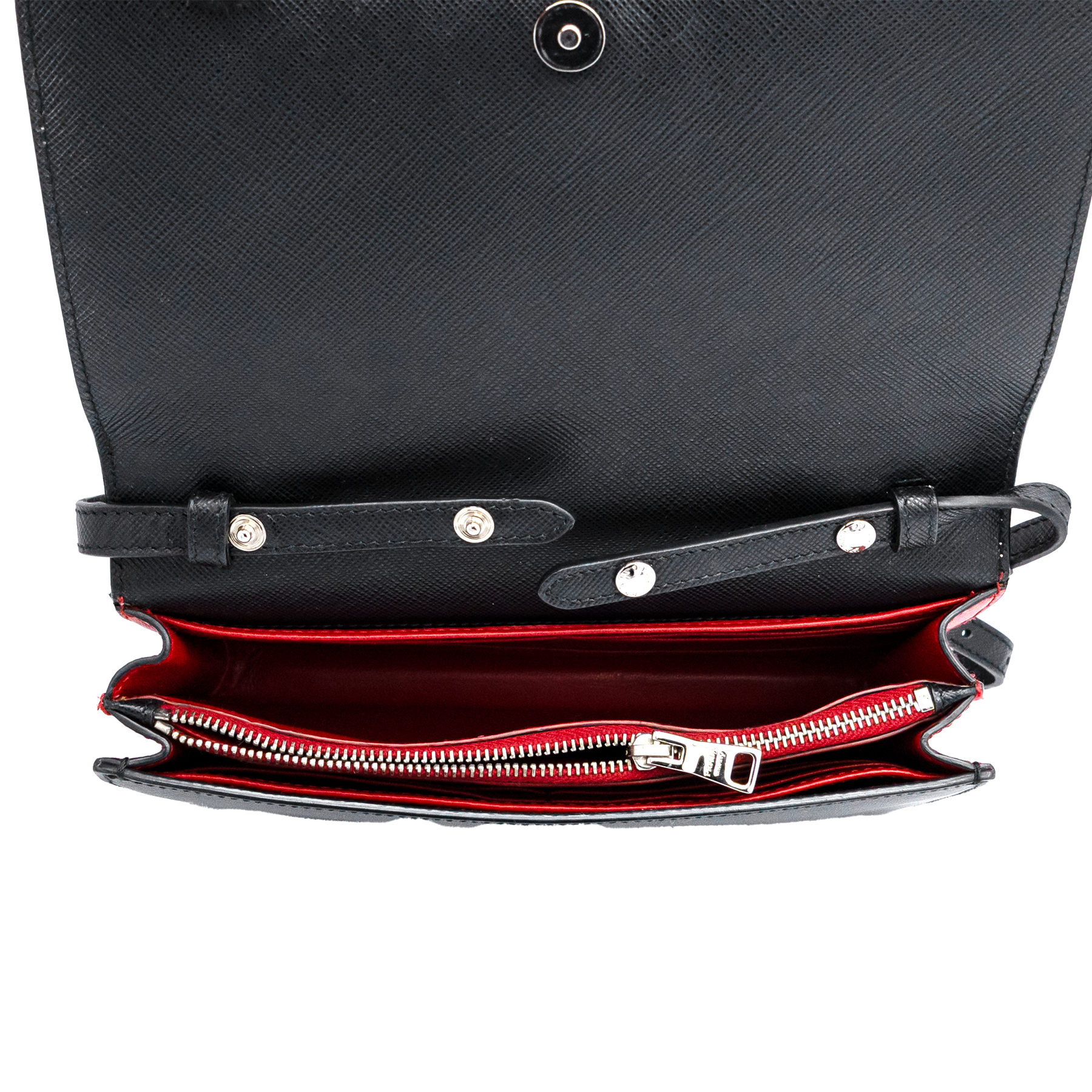 PRADA LIPS PRINT MULTICOLOR FLAP CROSSBODY 231 