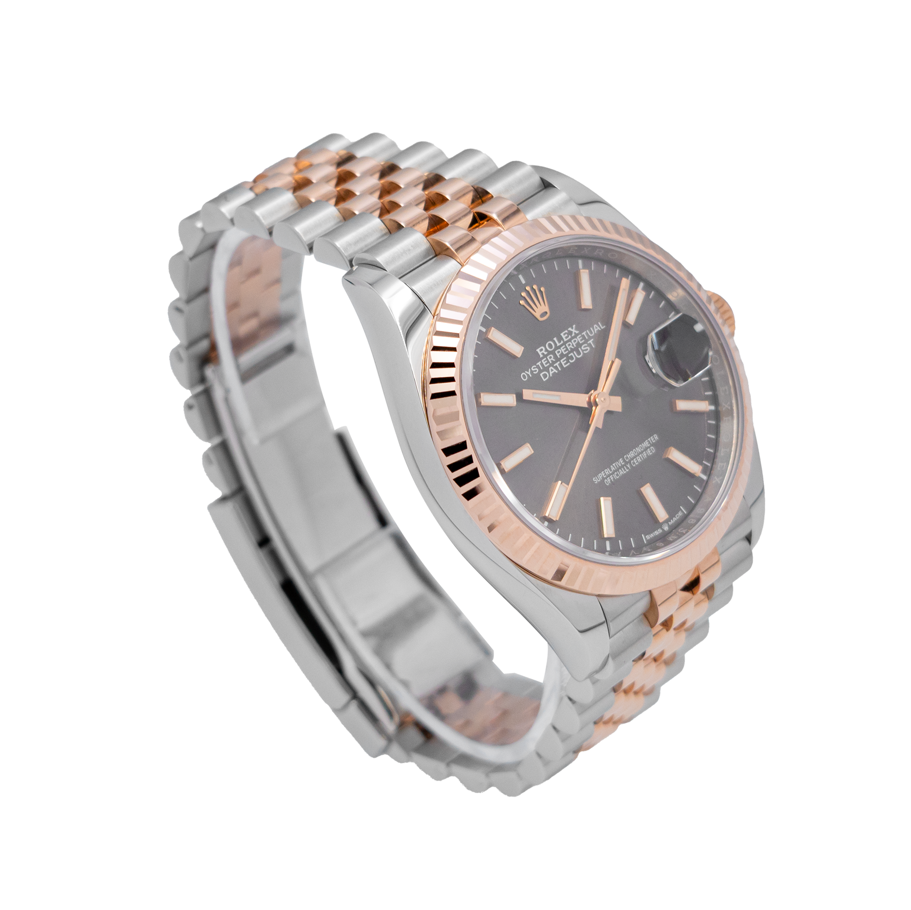Rolex Datejust 36mm 126231-0013 grey Index Dial -  2019 