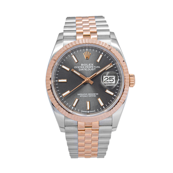Rolex Datejust 36mm 126231-0013 grey Index Dial -  2019 
