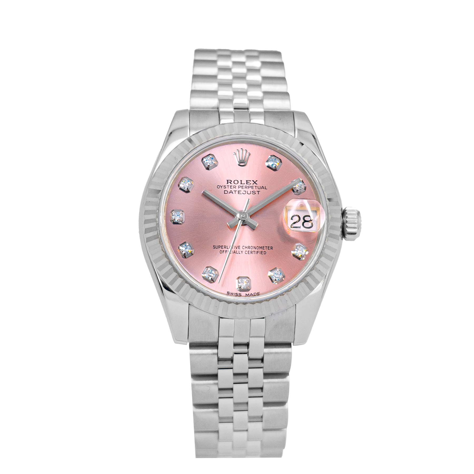 Rolex Datejust 31mm 278274-0020 Pink Diamond Dial - 2019 