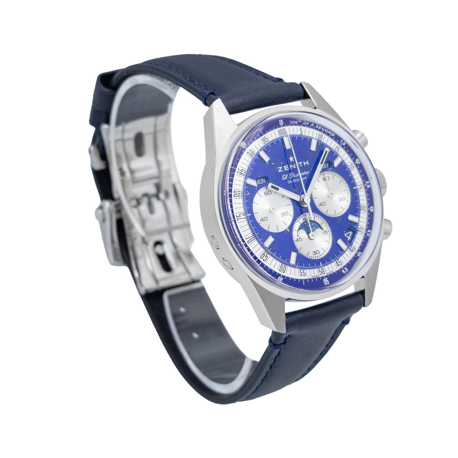Zenith 03.3400.3610/51.C910 Chronomaster Original Triple Calendar Lapis Lazuli - Full Set 2025 