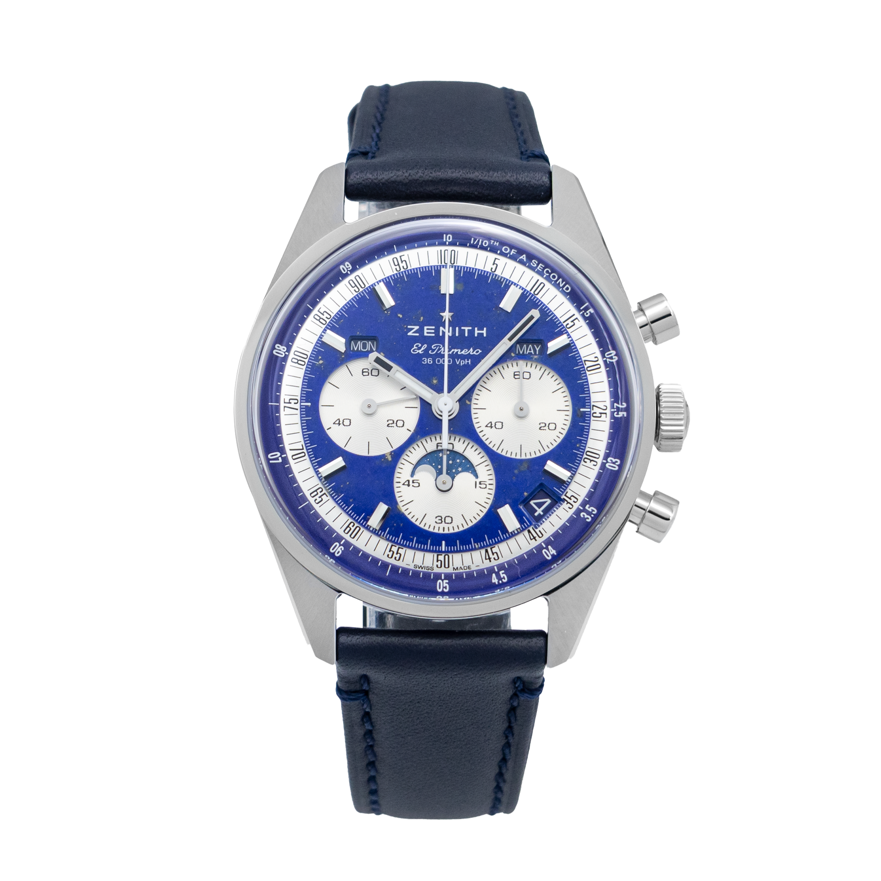 Zenith 03.3400.3610/51.C910 Chronomaster Original Triple Calendar Lapis Lazuli - Full Set 2025 